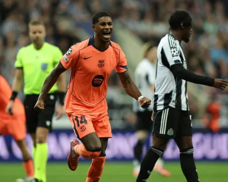 Marcus Rashford's Double Quiets Newcastle's Party and Seals Barça's Triumph